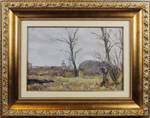 Пластов Аркадий Александрович. Блеклая осень